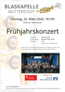 Plakat Konzert 2020